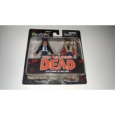 Diamond Select MiniMates The Walking Dead TWD Deputy Michonne & Winter Zombie